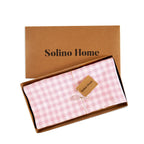 Gingham Table Throw