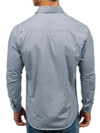Men's Slim Fit Button-Down Shirt