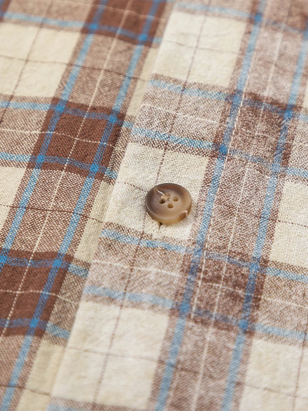 Men's Plaid Button Up Long Sleeve Shirt