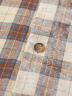 Men's Plaid Button Up Long Sleeve Shirt