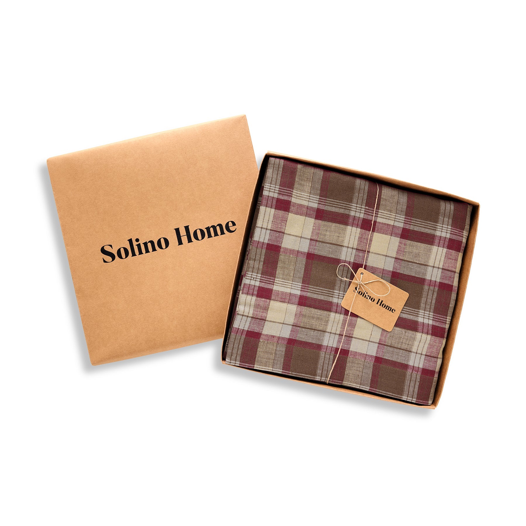 Rustic Plaid Tablecloth