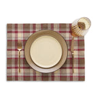 Rustic Plaid Placemats, Set of 4
