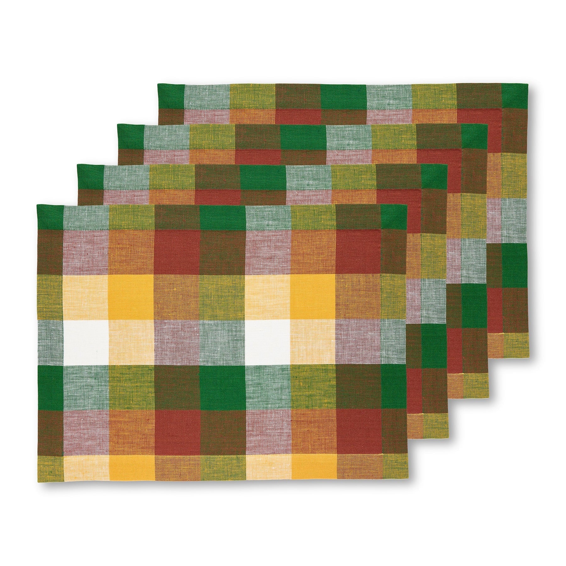 Buffalo Check Placemats, Set of 4