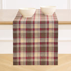 Rustic Plaid Table Runner