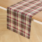 Rustic Plaid Table Runner