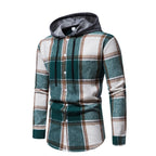 Men's Plaid Button Up Shirt