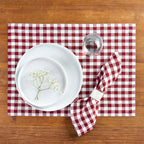 Gingham Placemats, Set of 4