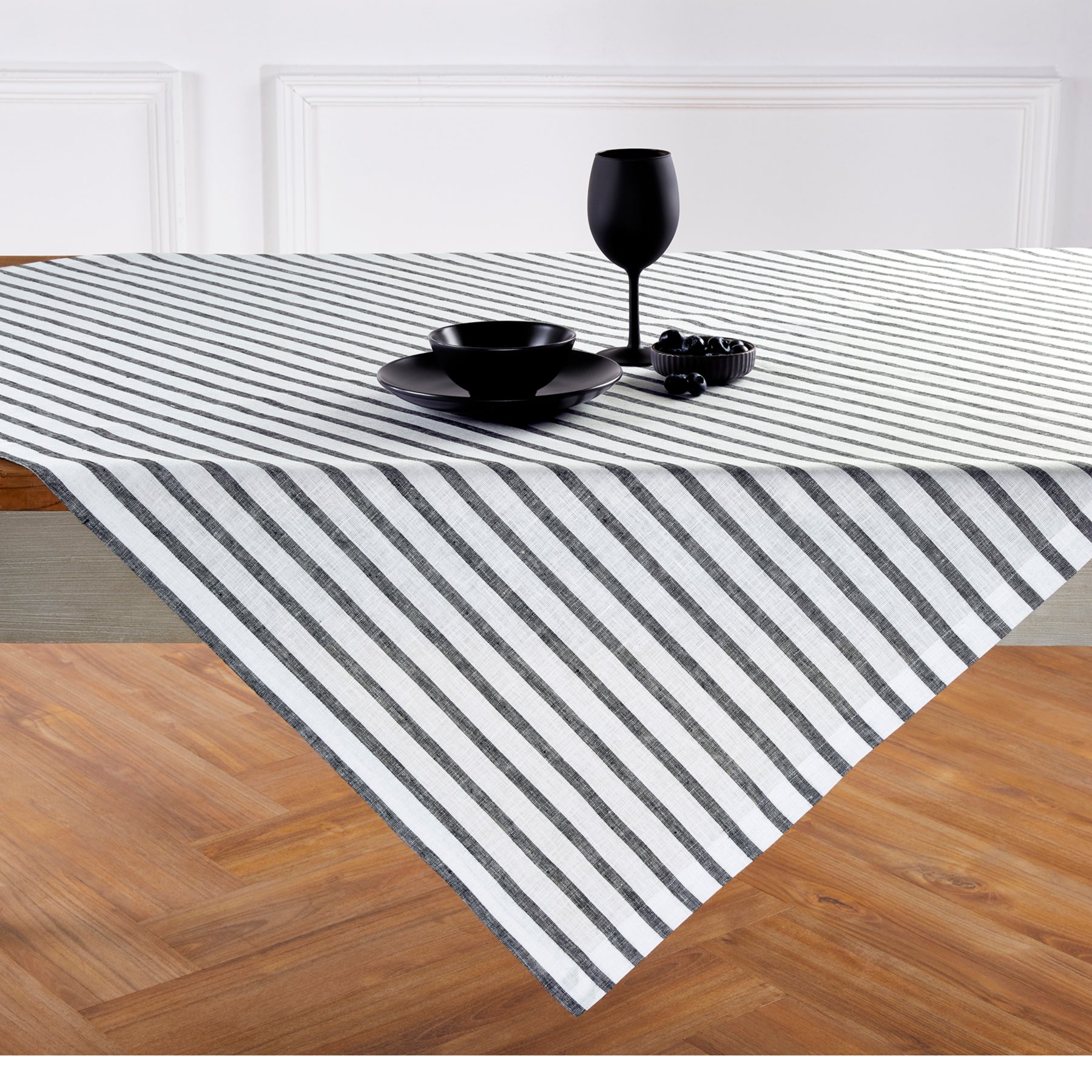 Madison Stripe Table Throw