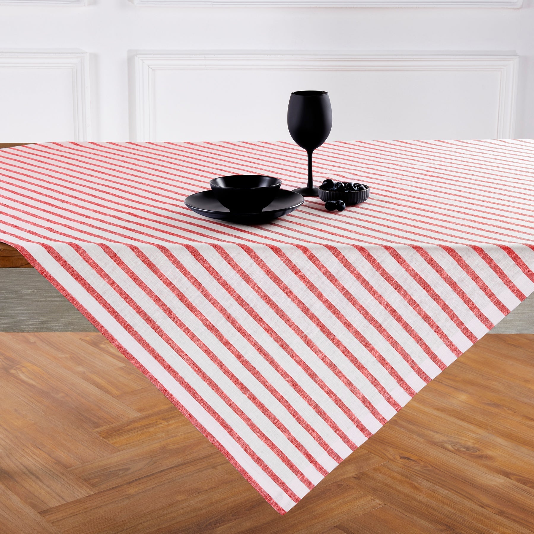 Madison Stripe Table Throw
