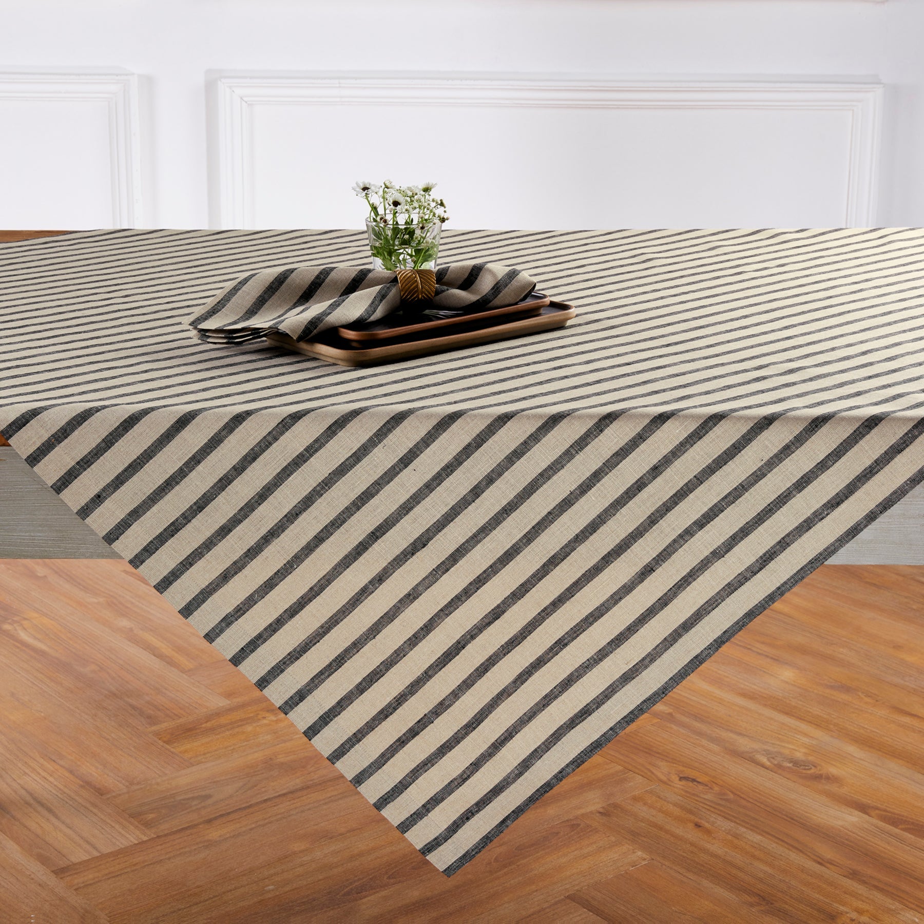 Madison Stripe Table Throw