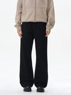 Men's Wide Leg Casual Pants Black