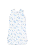 Blue Toile Winter Sack Blue