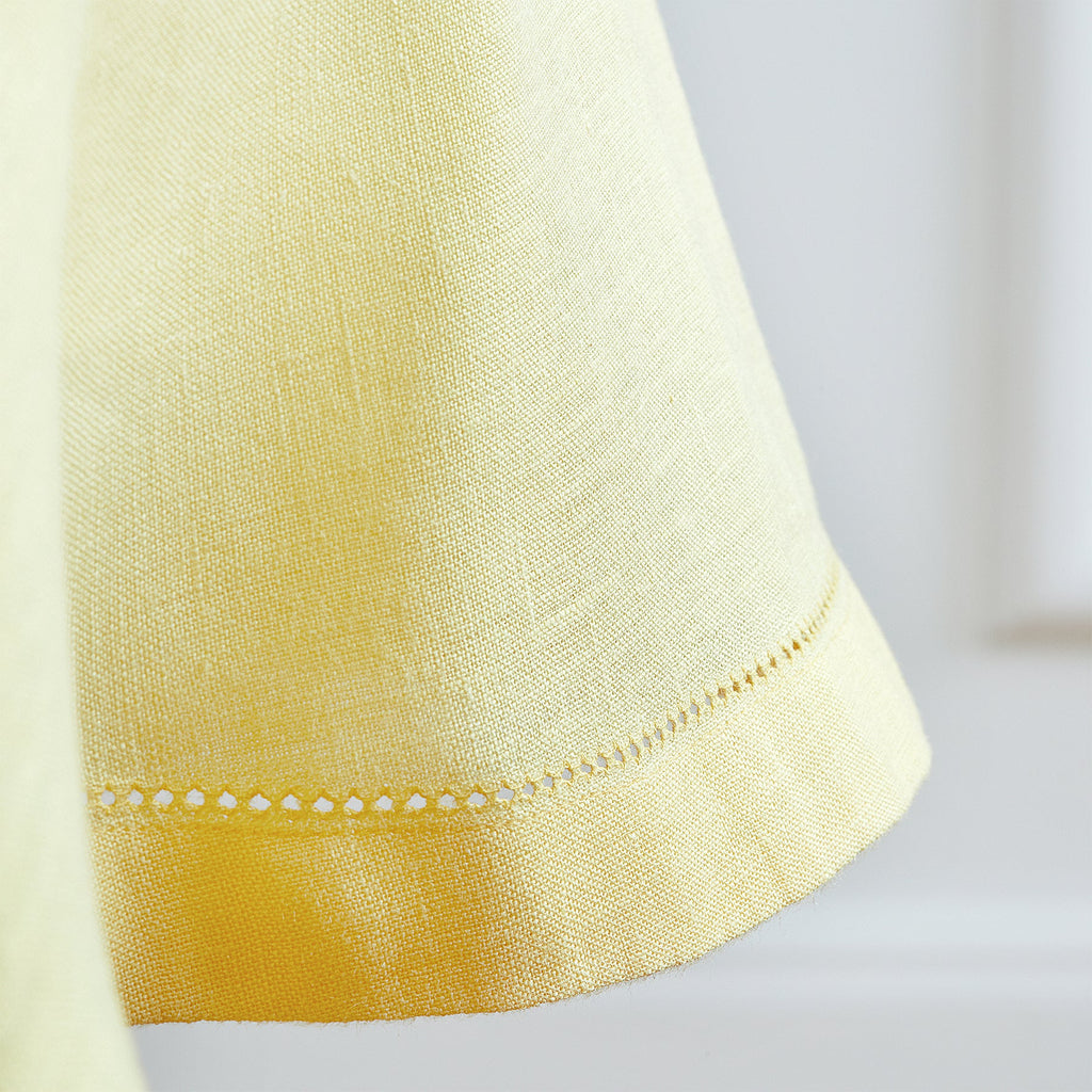 Sonoma Hemstitch Round Tablecloth