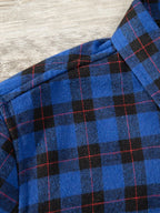 Men's Plus Size Plaid Button Up Long Sleeve Shirt