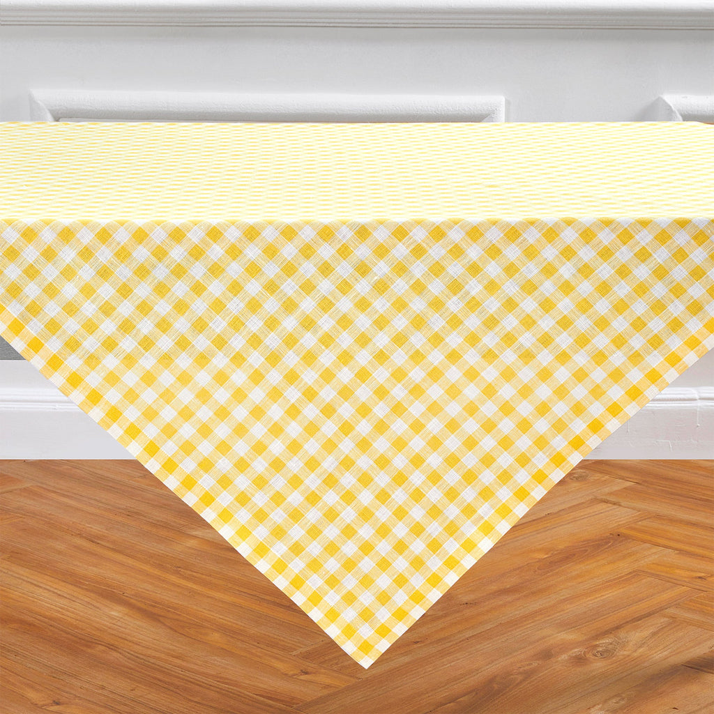 Gingham Table Throw