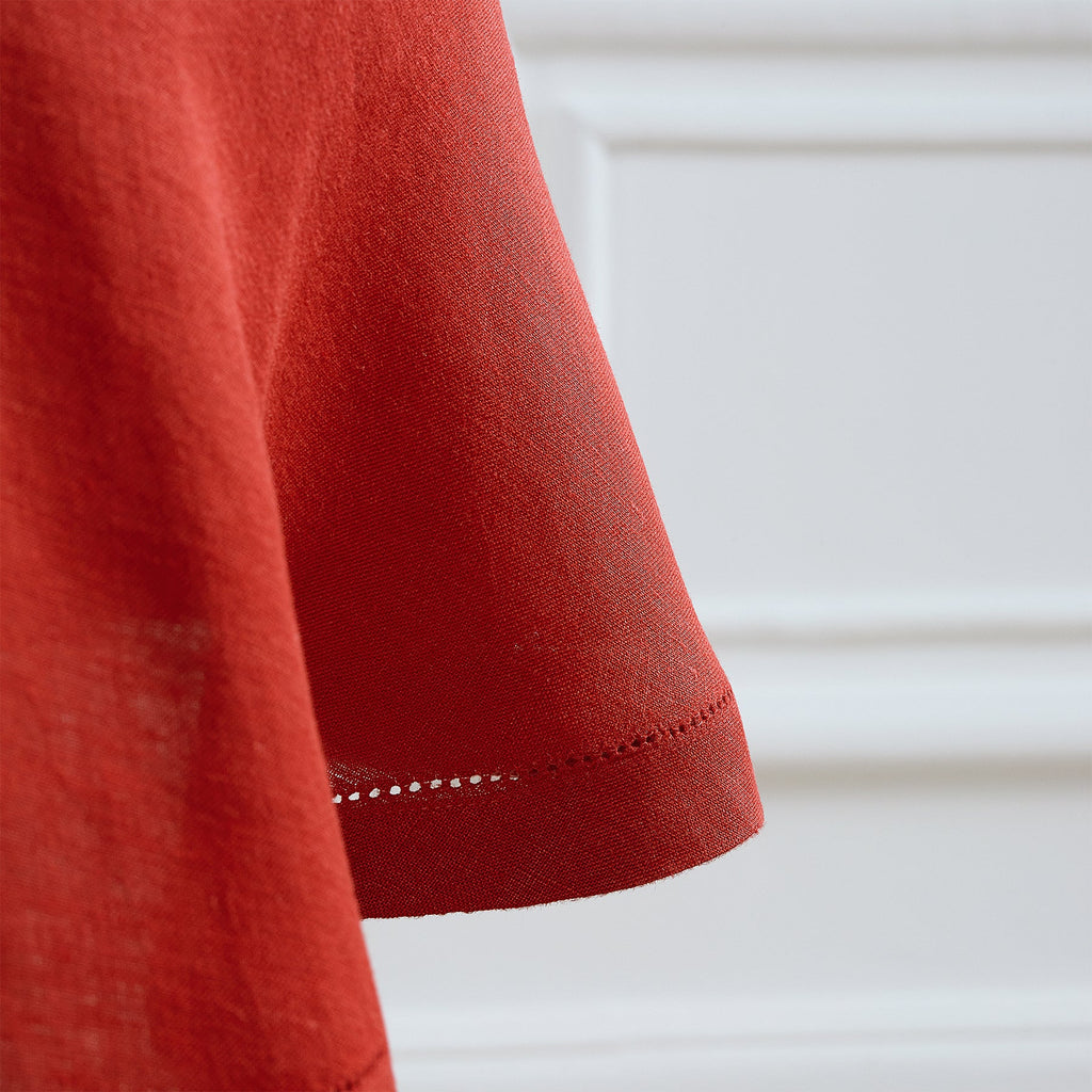 Sonoma Hemstitch Round Tablecloth