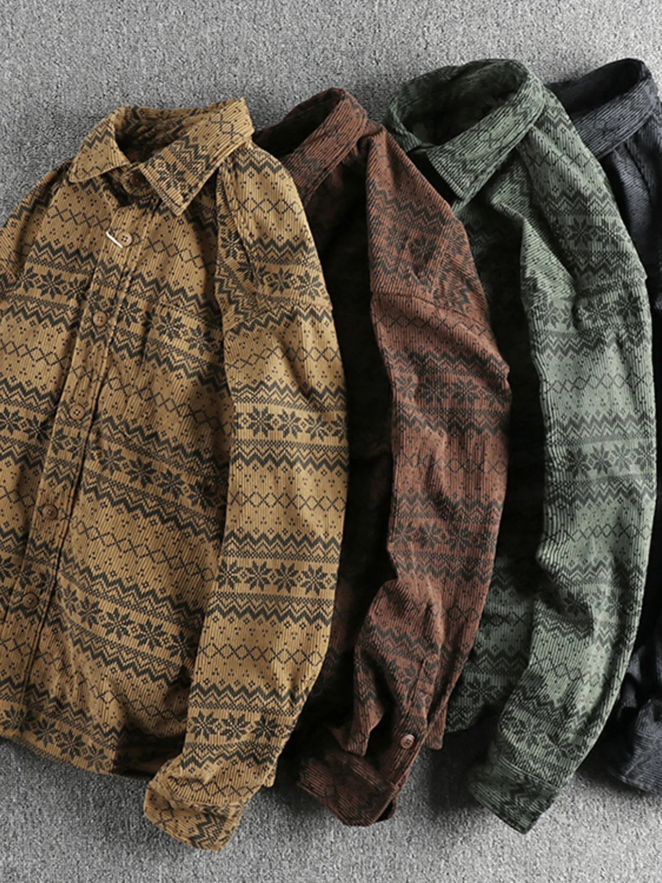 Men's Button Up Long Sleeve Shirt