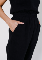 Jameela Organic Cotton Jumpsuit - Black