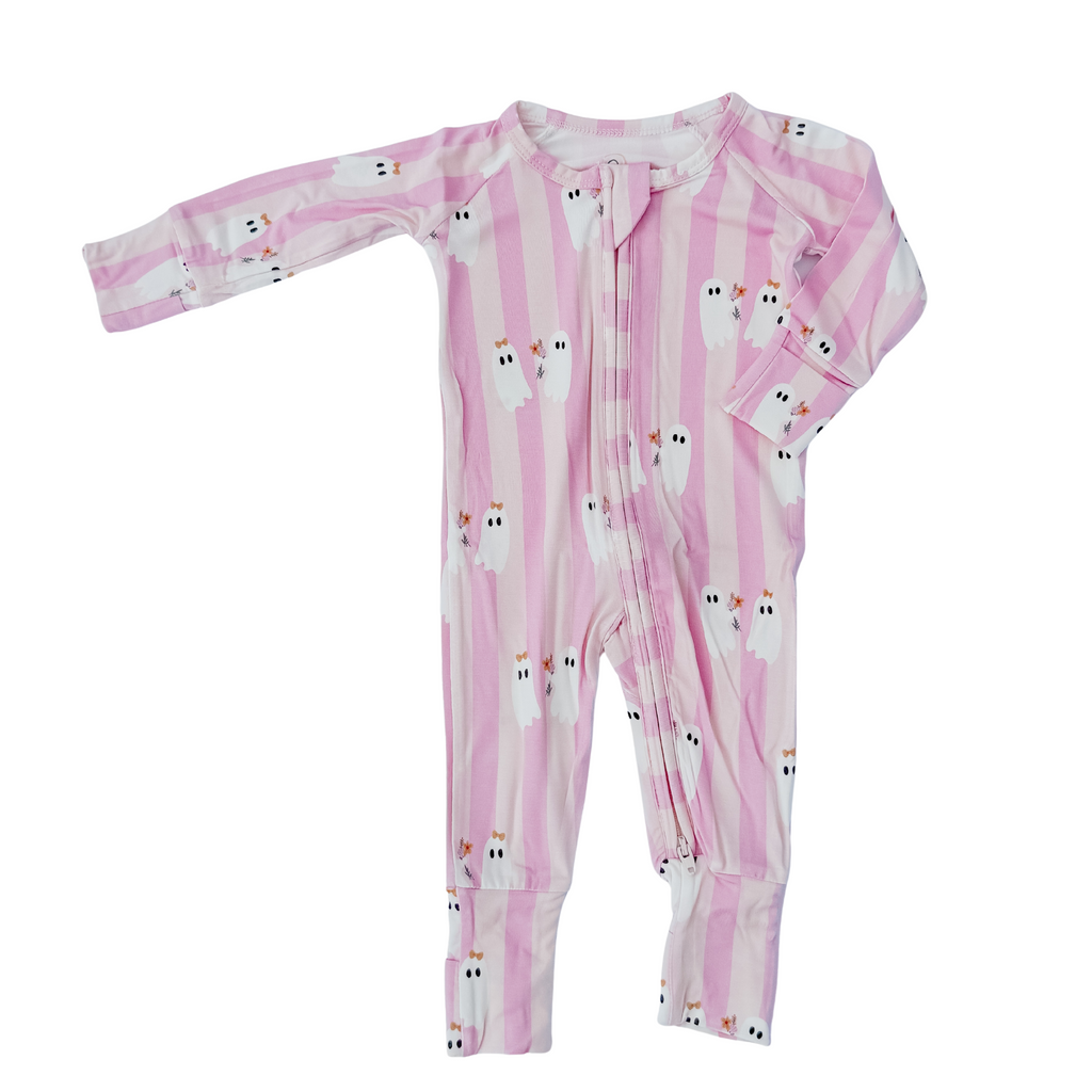 Be My Boo Halloween Bamboo Zippy Pajamas