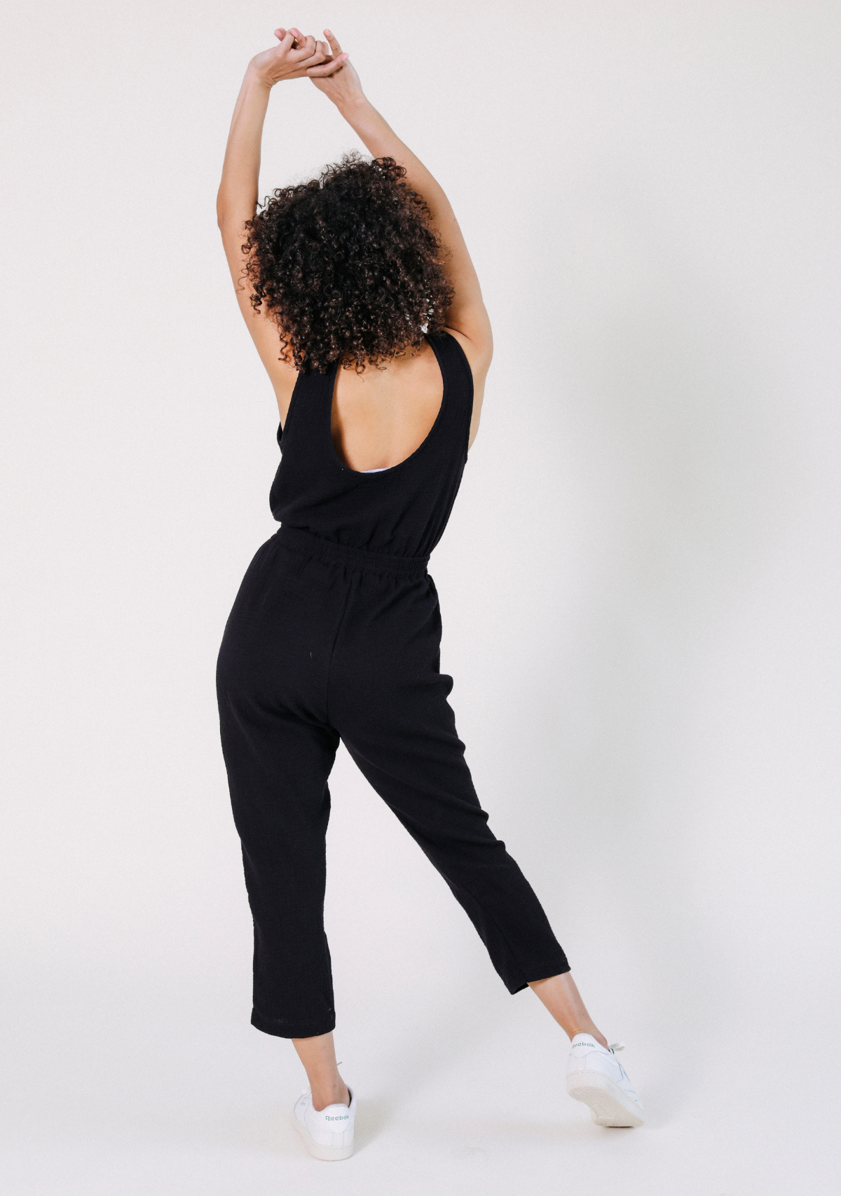 Jameela Organic Cotton Jumpsuit - Black