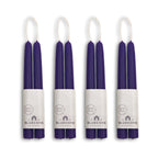 Hand-Dipped Beeswax Taper Candles - Bulk 4-Pair Bundle
