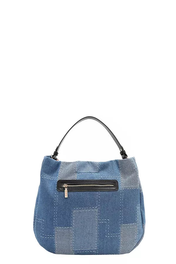 Nicole Lee USA Bosque De Amor Denim Hobo Bag