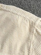 Men's Plus Size Button Up Corduroy Shirt