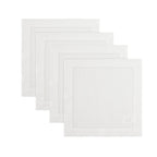 Classic Hemstitch Square Placemats, Set of 4