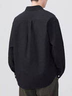 Men's Plus Size Button Up Long Sleeve Shirt