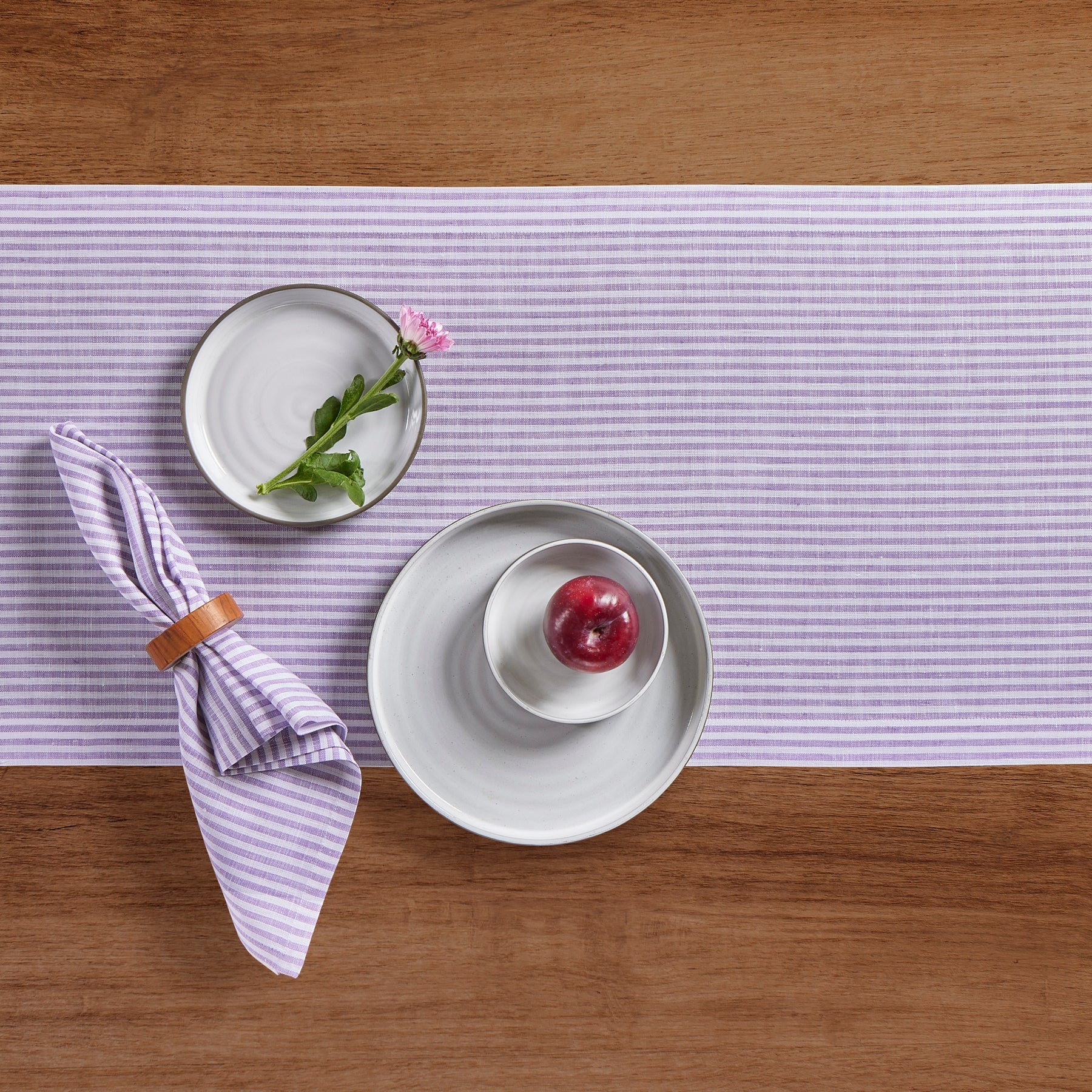 Narrow Stripe Table Runner