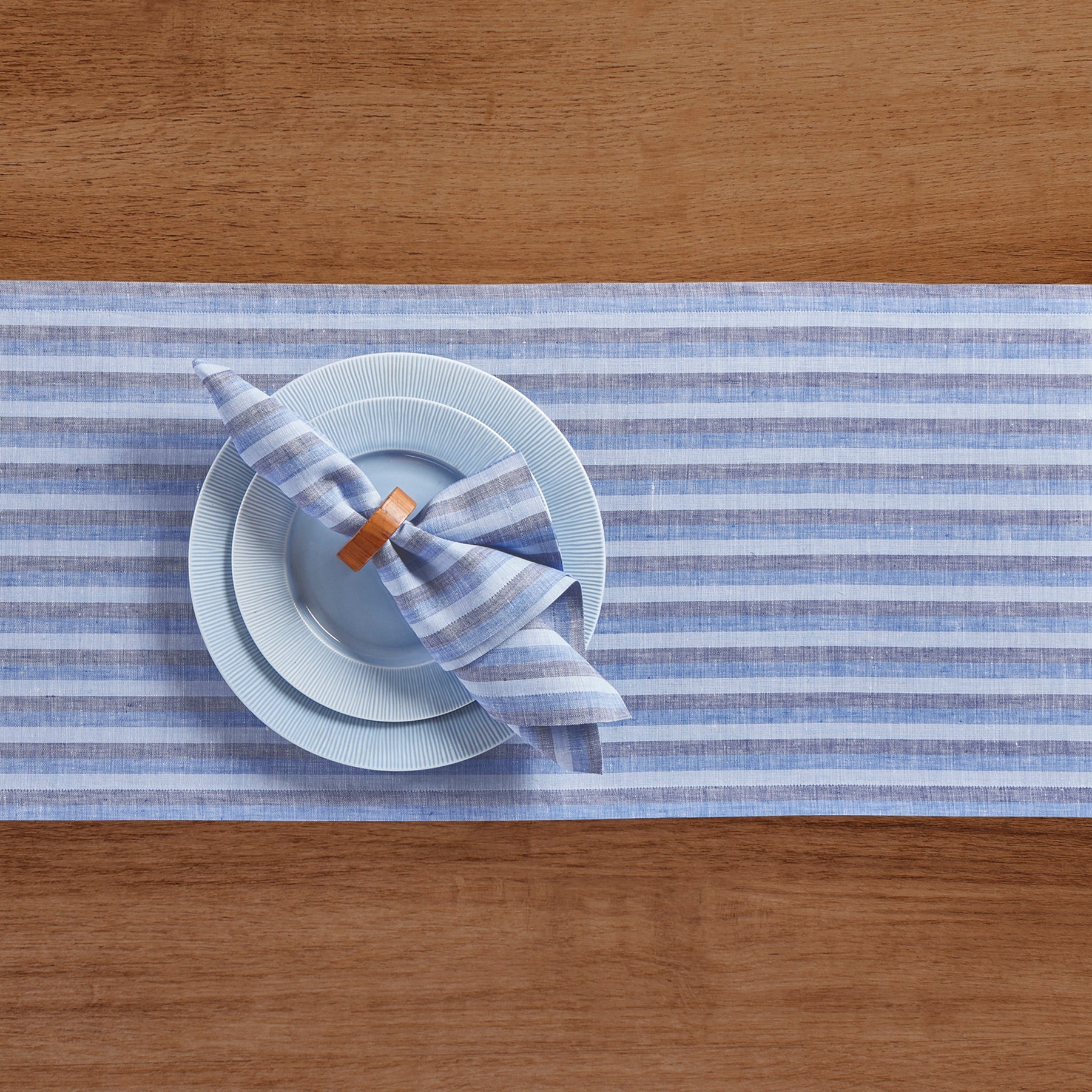 Bistro Stripe Table Runner