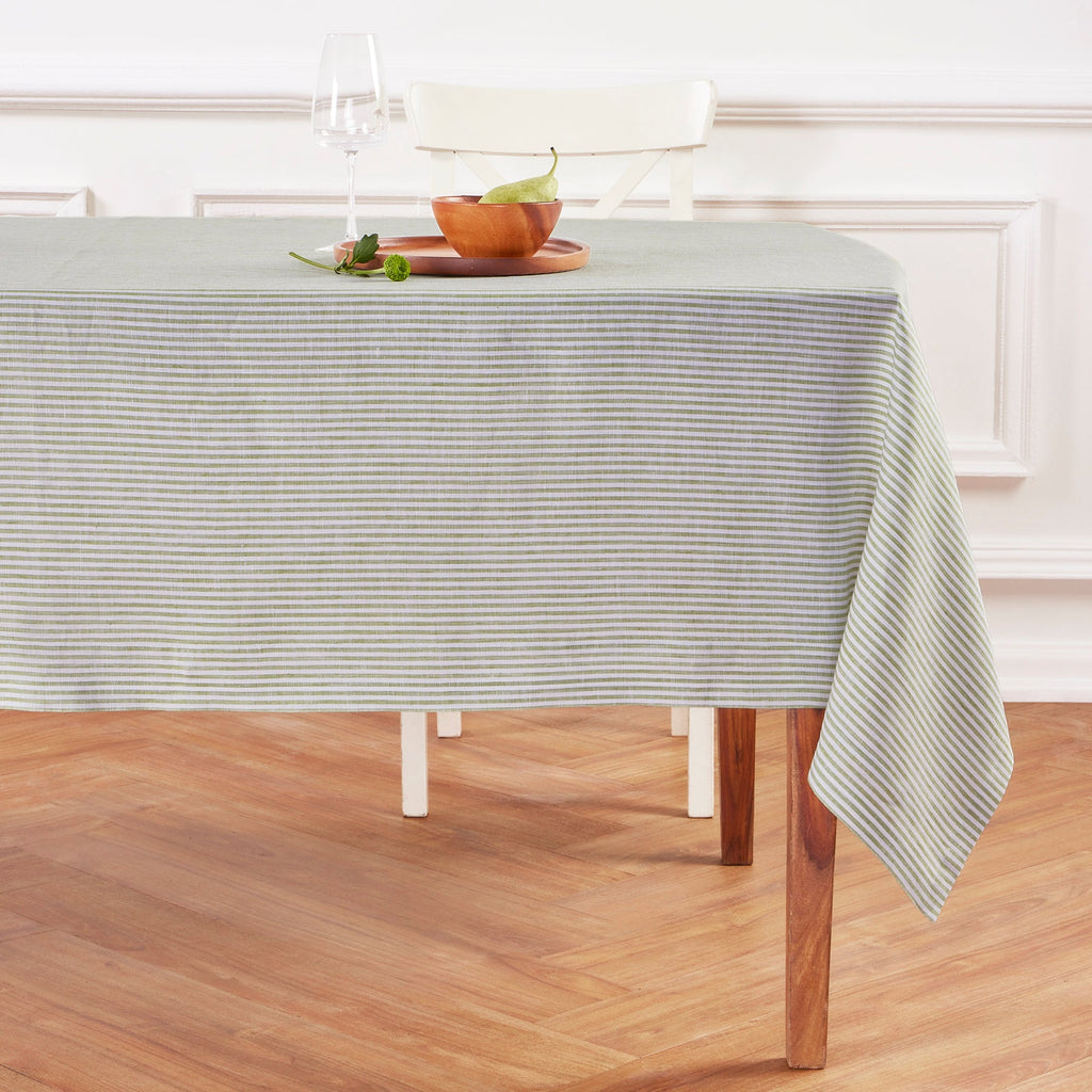 Narrow Stripe Tablecloth