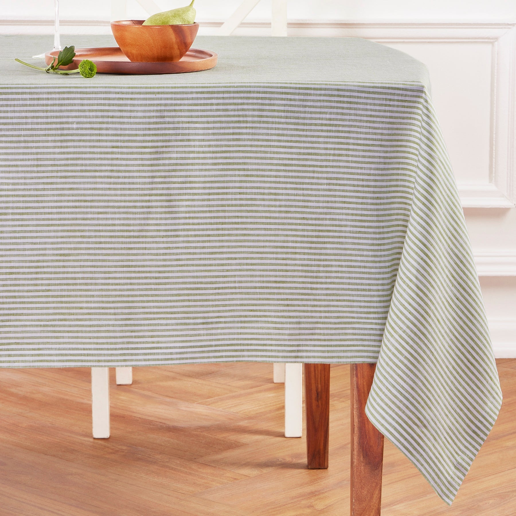 Narrow Stripe Tablecloth