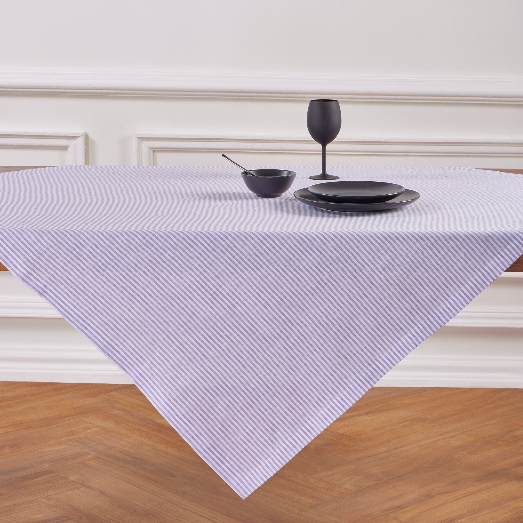 Narrow Stripe Table Throw