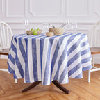 Cabana Stripe Round Tablecloth
