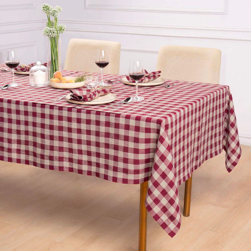 Morgan Check Tablecloth