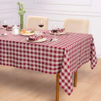 Morgan Check Tablecloth