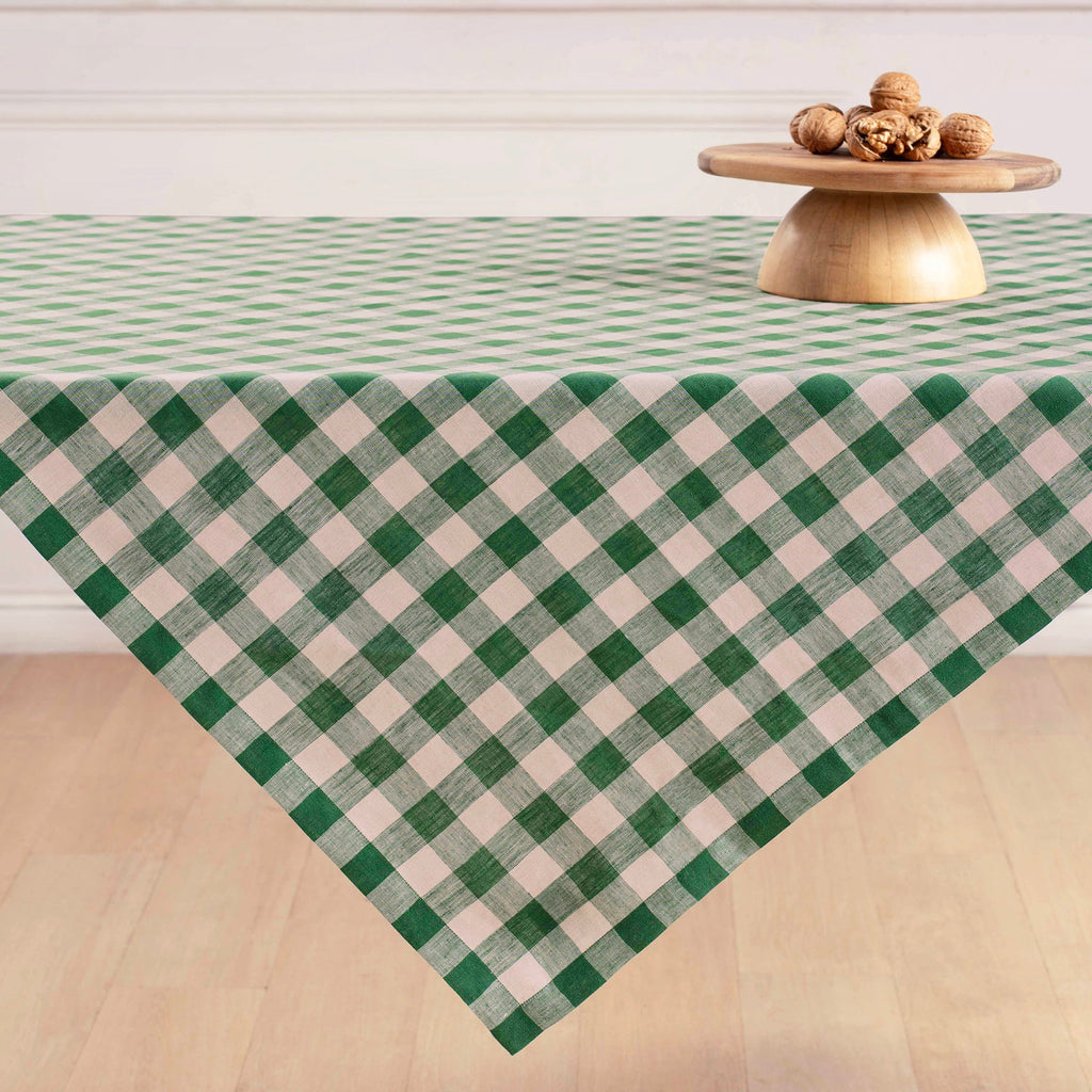 Morgan Check Table Throw