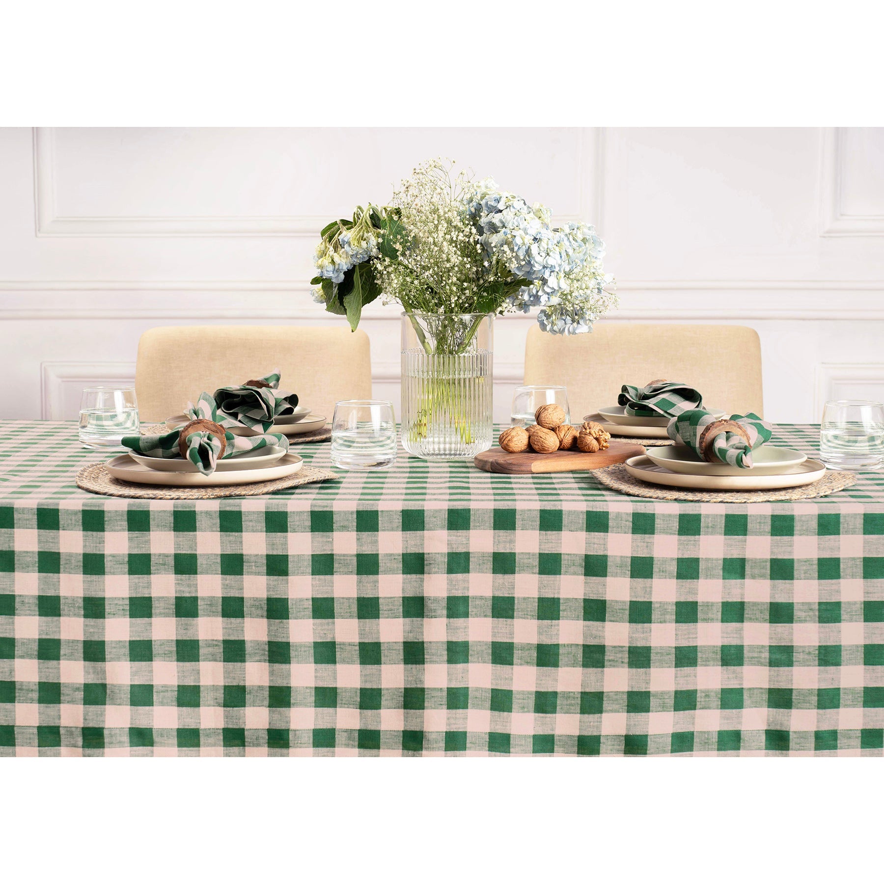 Morgan Check Tablecloth