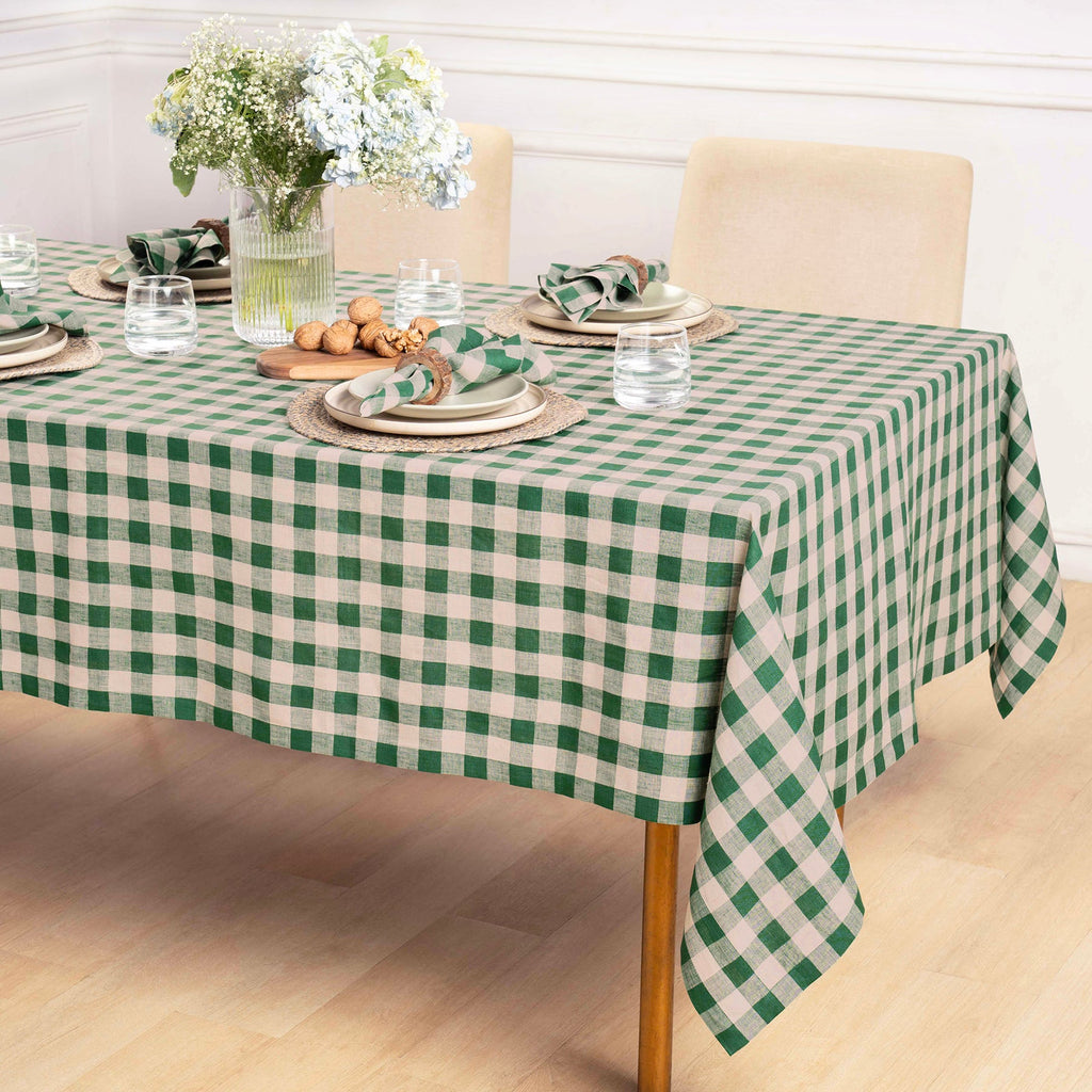 Morgan Check Tablecloth