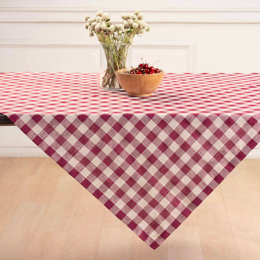 Morgan Check Table Throw