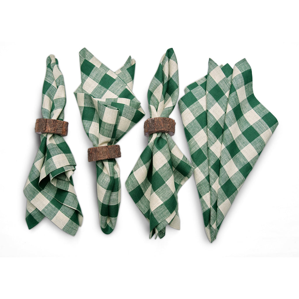 Morgan Check Napkins, Set of 4