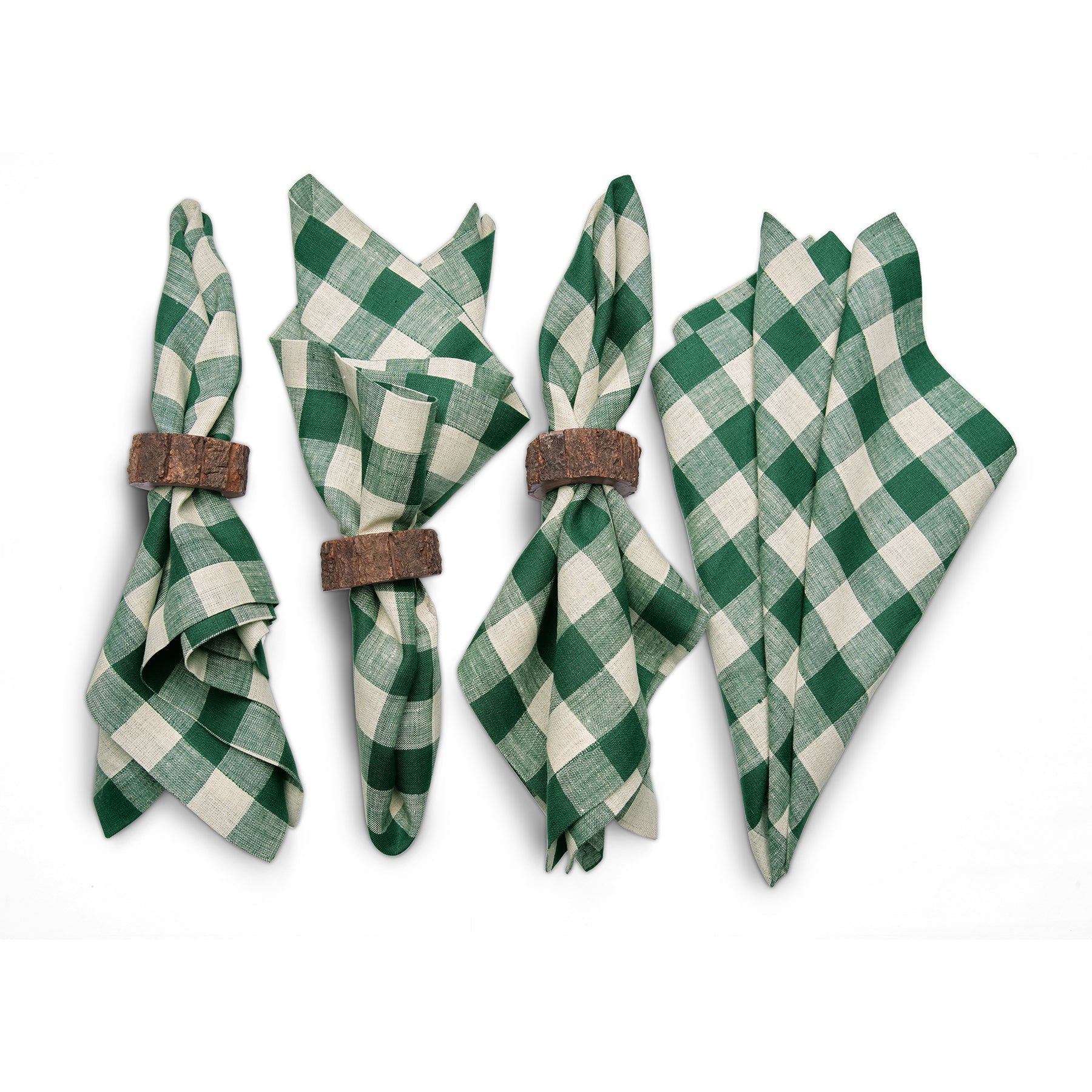 Morgan Check Napkins, Set of 4