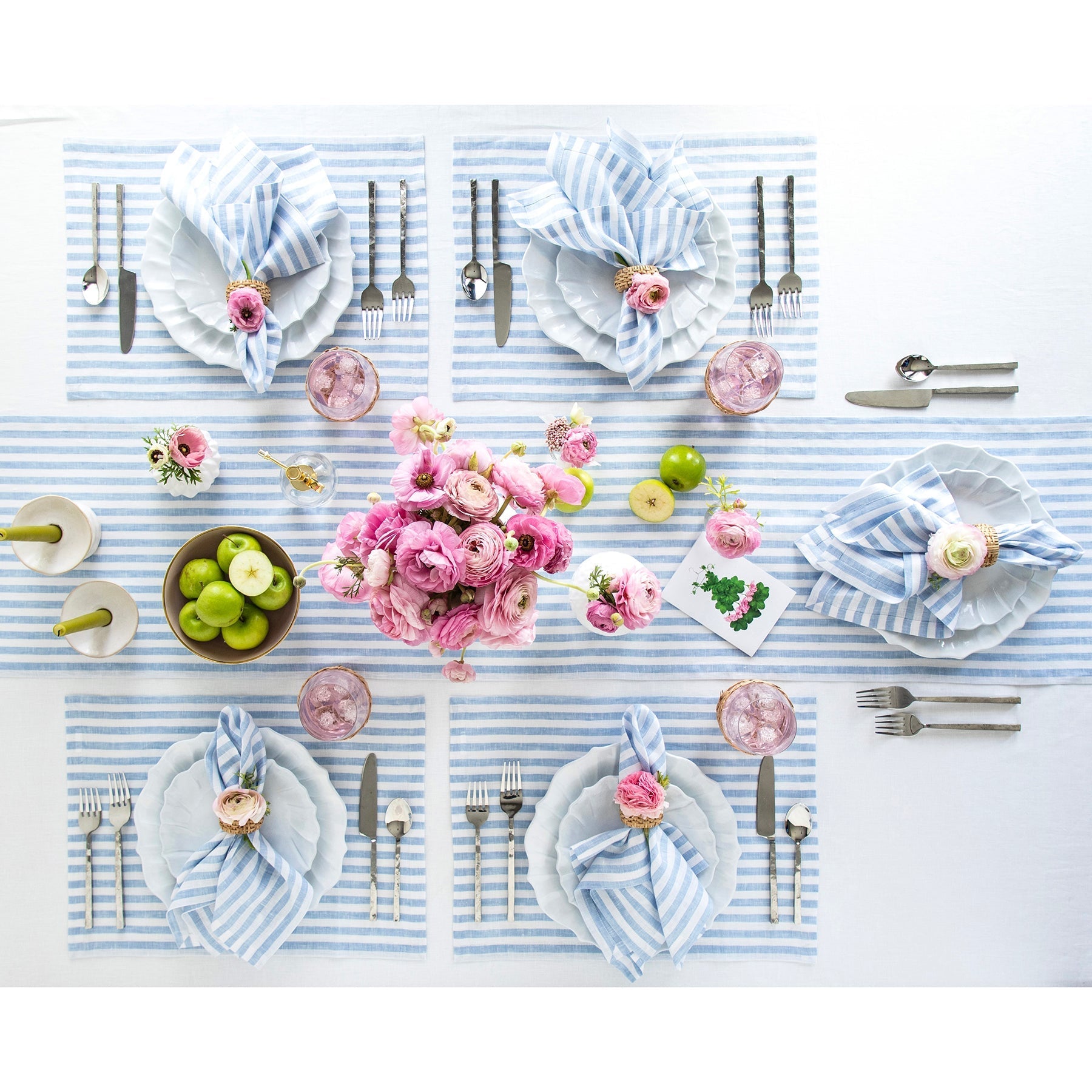 Amalfi Stripe Table Runner