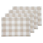 Buffalo Check Placemats, Set of 4