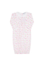 Butterflies Print Gown Pink