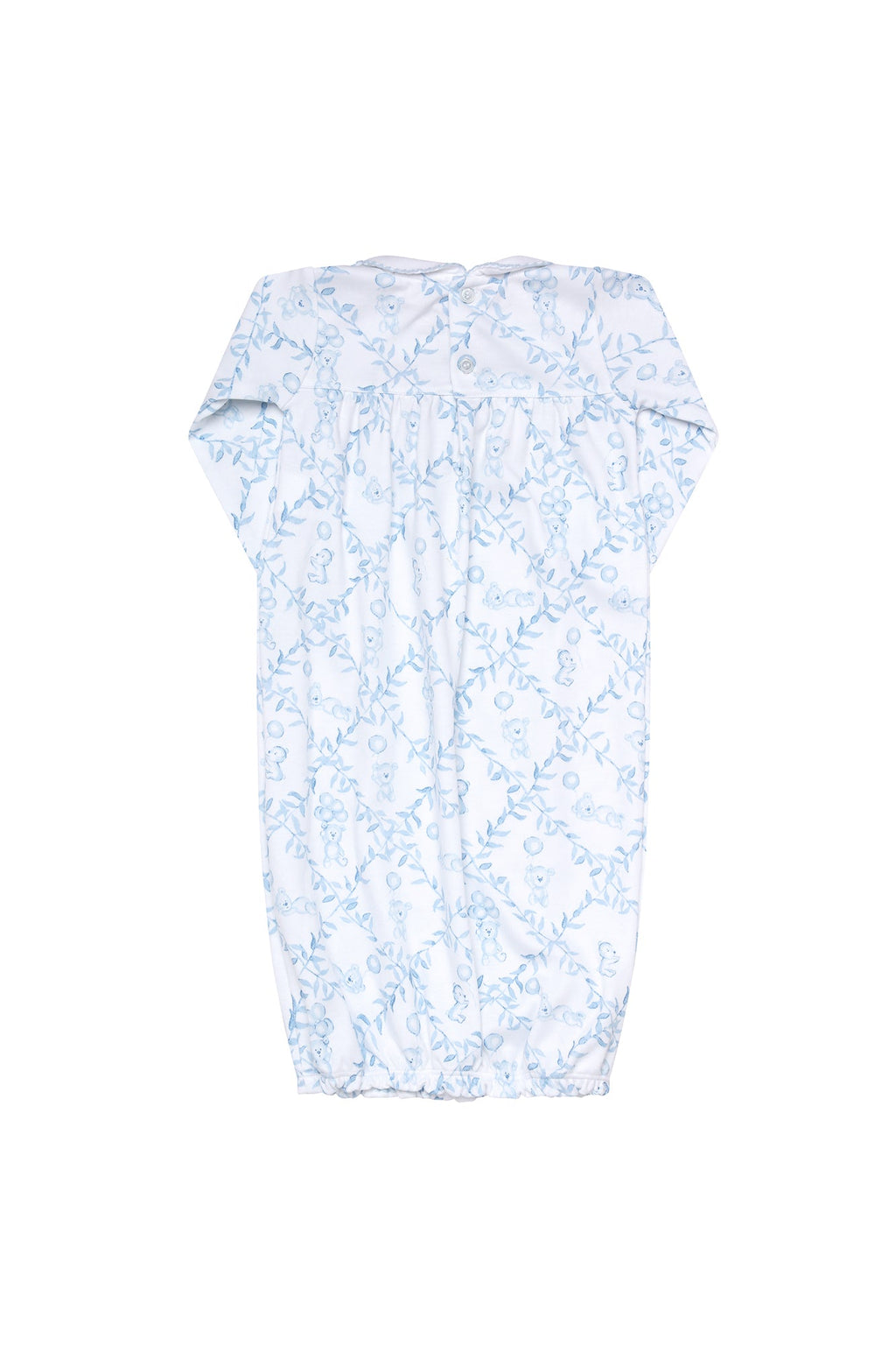 Blue Bears Trellace Baby Gown