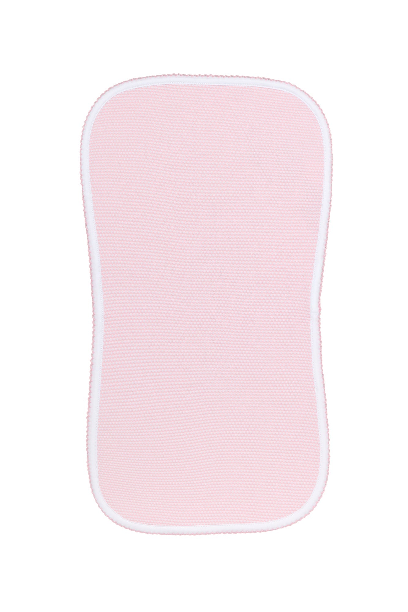 Pink Bubble Burp Cloth