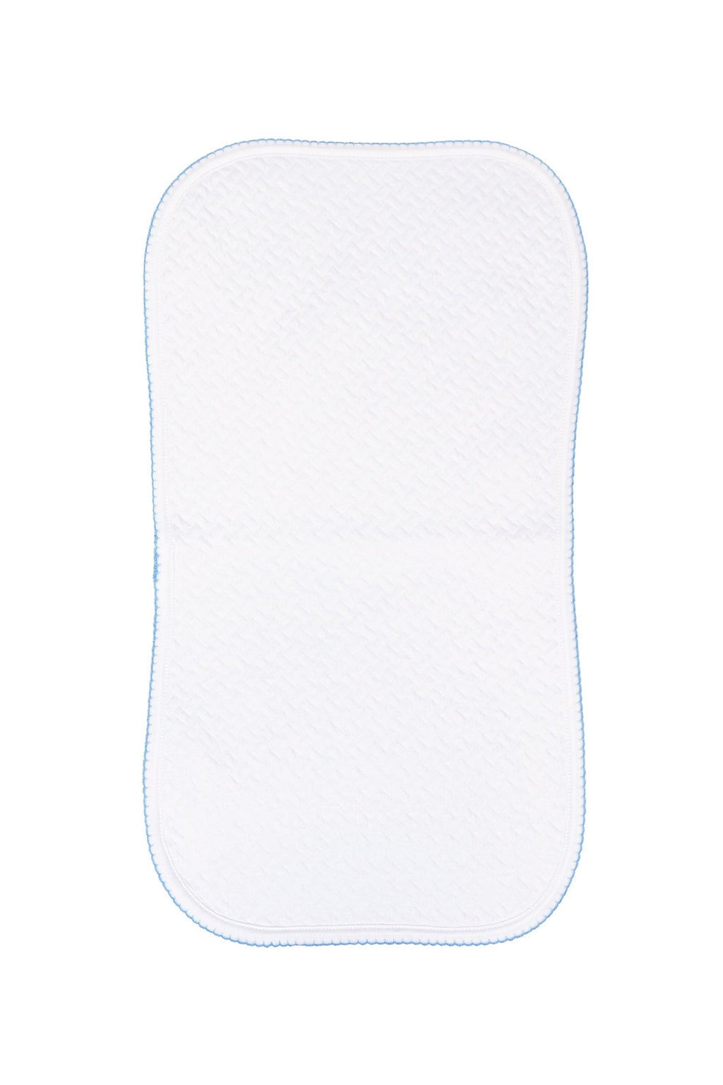 Basket Weave Baby Burp Cloth