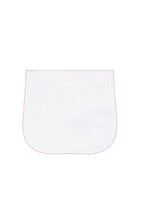 Basket Weave Baby Burp Cloth Pink PT One Size